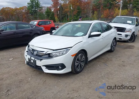 2017 Honda Civic Ex-L z USA, uszkodzony, nr VIN 19XFC1F74HE209935